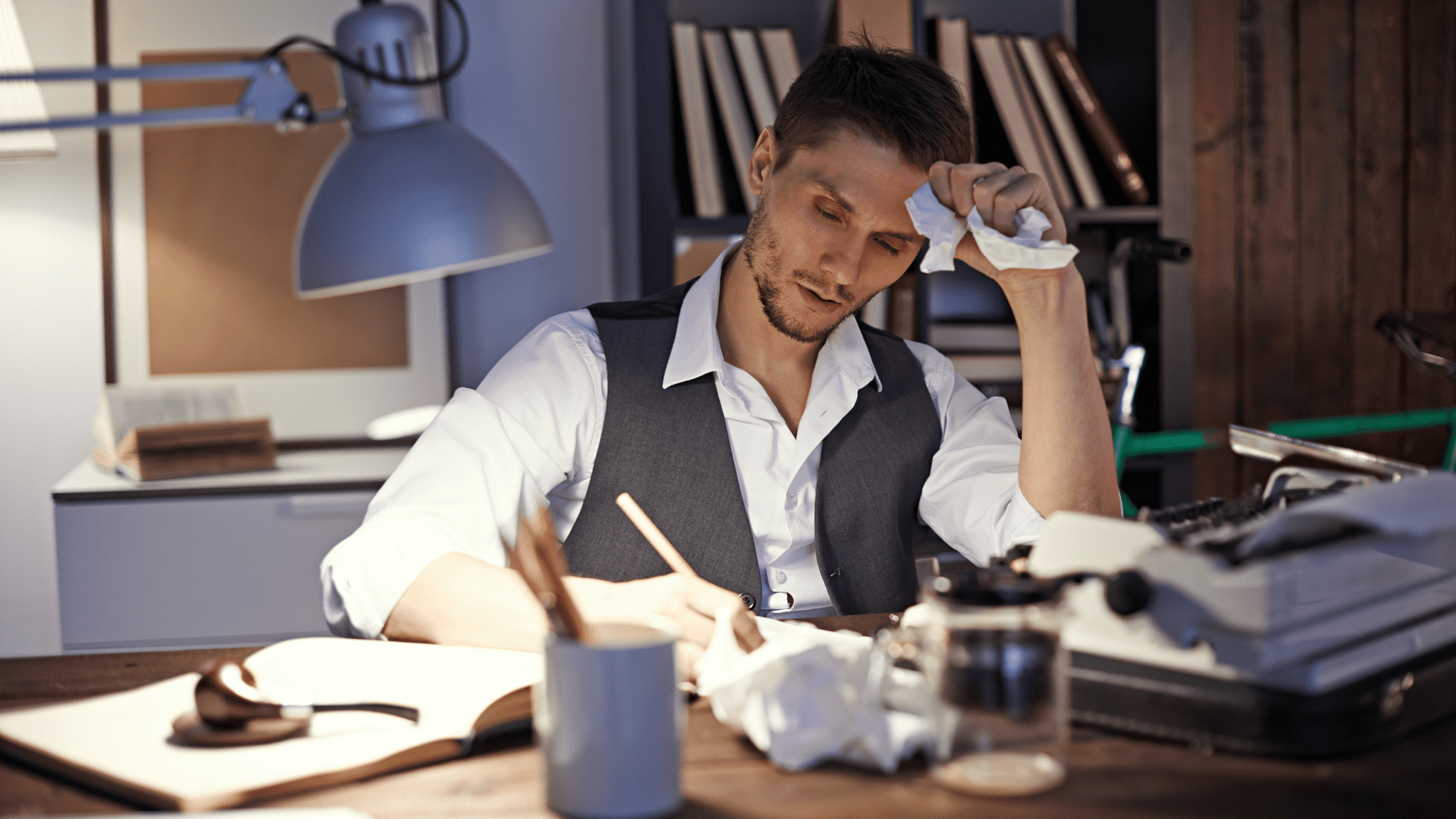 Many writers choose novel writing as their full-time career.
